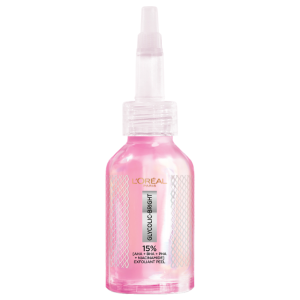 Loreal Paris Glycolic Bright Anti-Dark Spot Exfoliant Peel 15% [AHA+BHA+HA] + Niacinamide 25ml