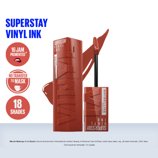 Maybelline Superstay Vinyl Ink Tint - Gambar 3