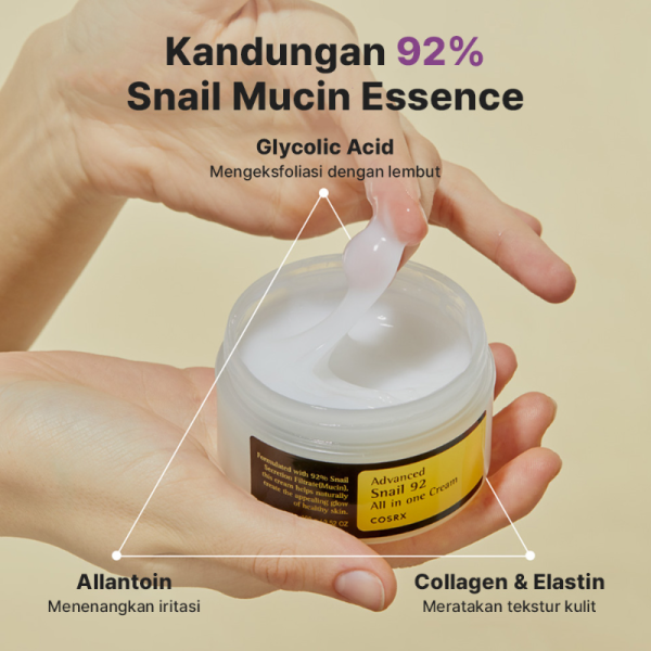COSRX Advanced Snail 92 All in One Cream - Gambar 3